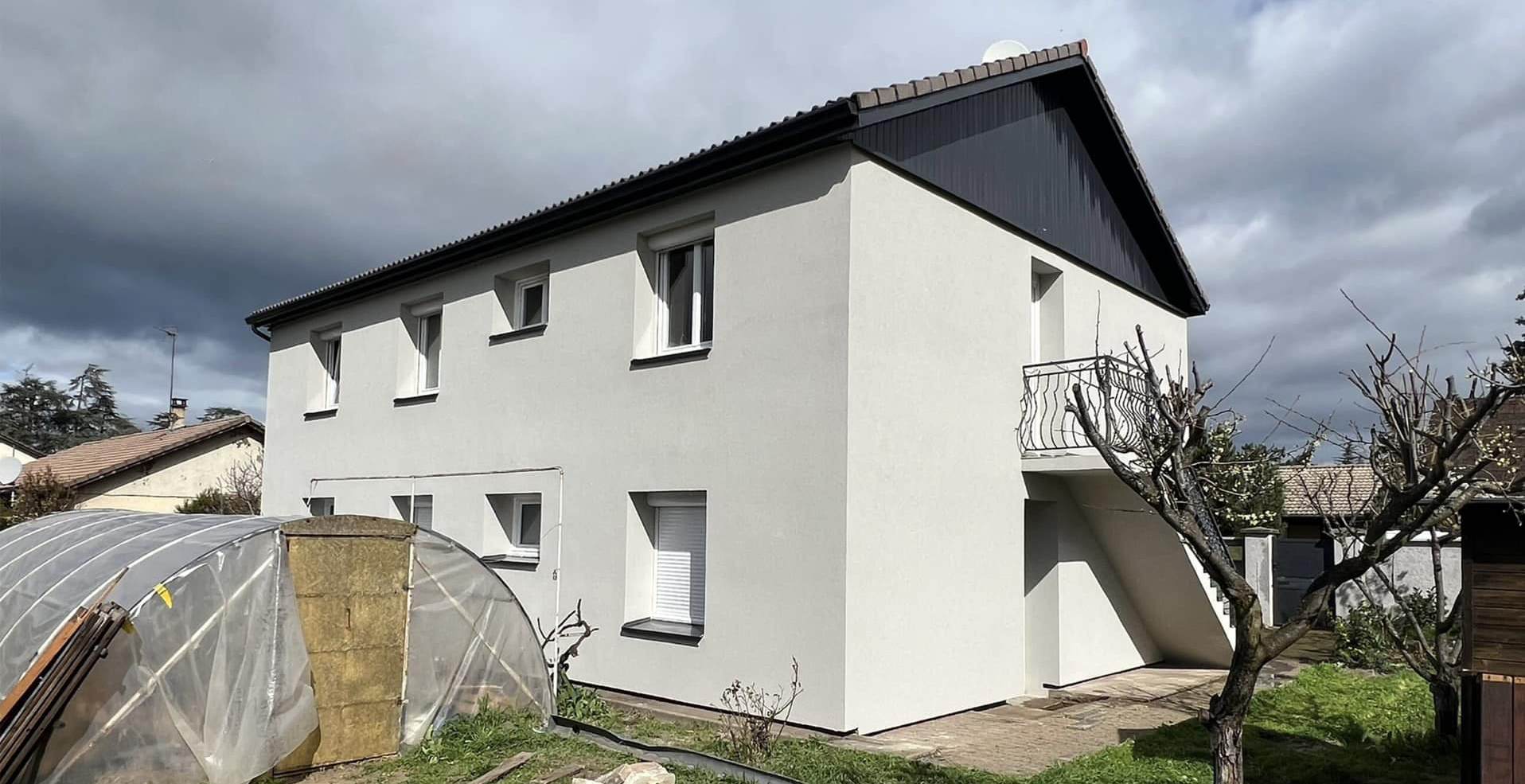 Enduit ITE Façade - Après