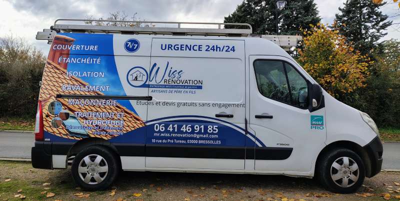 Camionnette Wiss Rénovation